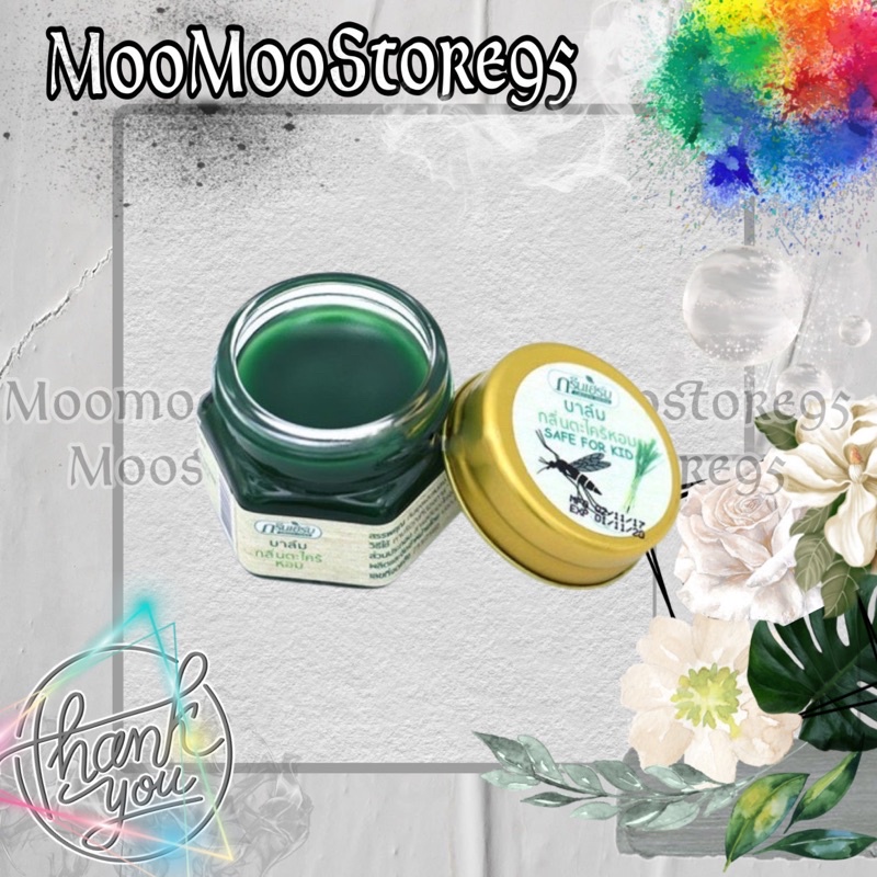 [ Mua ngay ] Combo Lốc 12 Chai Dầu đuổi muỗi, trị muỗi đốt an toàn cho bé Green Herb Thái Lan