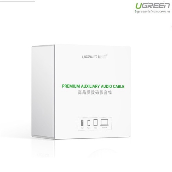 Cáp chuyển đổi USB Type C to RCA dài 3m chính hãng Ugreen 30737 cao cấp  - Phân Phối Chính Hãng