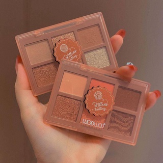 Bảng phấn mắt Wodwod chất lì và ngọc trai cao cấp