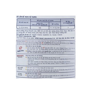 Sữa Bột Abbott Similac IQ3 HMO (900g)