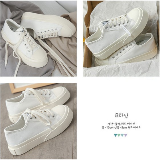 [Ảnh thật/Fullbox] 🍓 Giày nữ 🎁FREESHIP50K🎁 Giày thể thao nữ Ulzzang mũi tròn mẫu mới 2021 | BigBuy360 - bigbuy360.vn