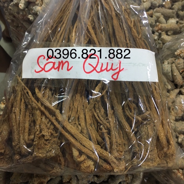 500g sâm đương quy khô nguyên củ hàng chọn