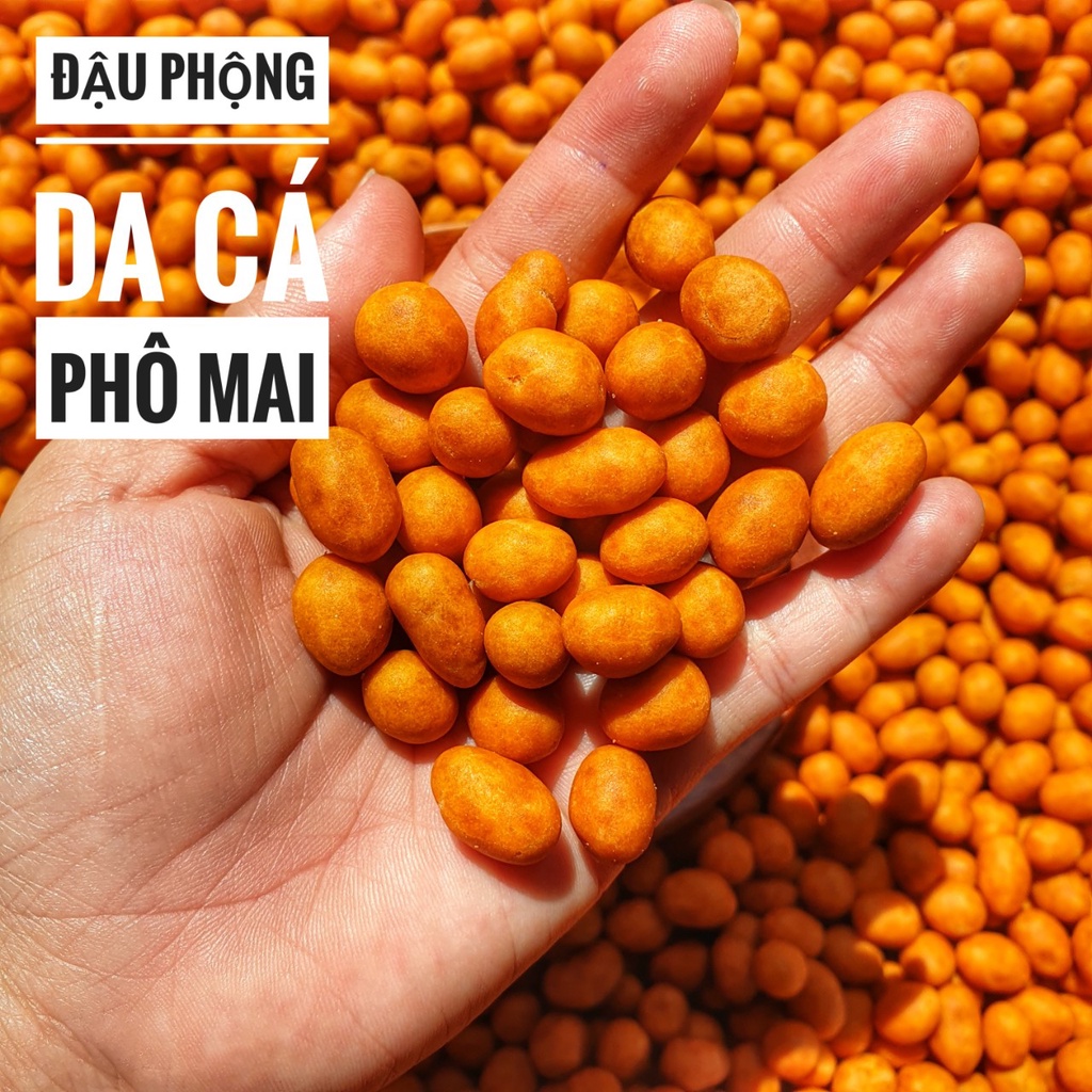 Đậu Phộng Da Cá Vị Phô Mai - Lon 180Gr