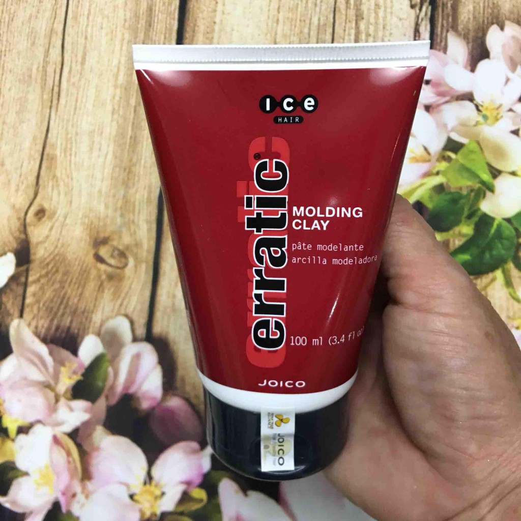 Bùn khô tạo kiểu Joico Ice Erratic Molding Clay 100ml