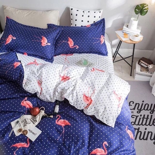 Bộ chăn ga gối poly nhập