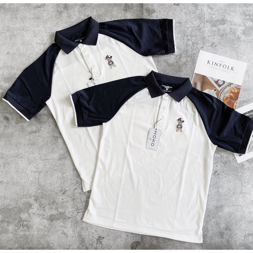 Áo Polo Nam DNStore cổ bẻ | Áo thun cotton cá sấu cao cấp, thấm hút mồ hôi | BigBuy360 - bigbuy360.vn