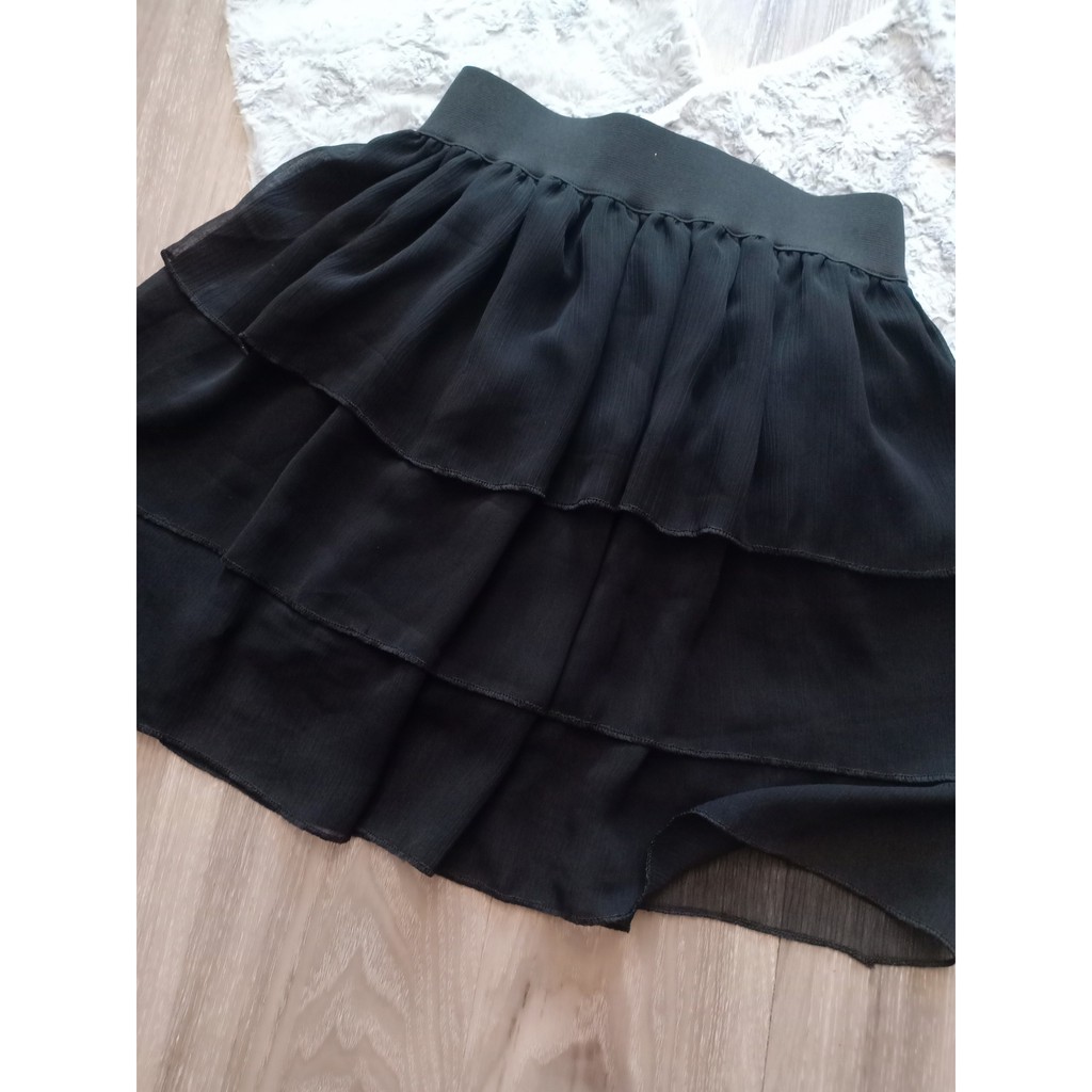 chân váy voan gân 3 tầng ( 40-60kg) | BigBuy360 - bigbuy360.vn
