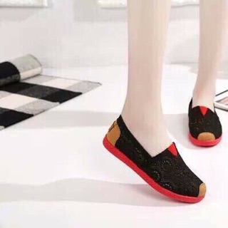 Giầy ren lười nữ