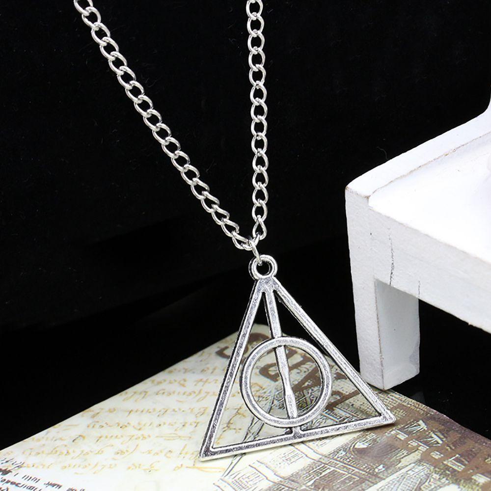 Vòng cổ Mặt Phim Deathly Hallows Phong Cách Cổ Điển Dành Cho Nam Và Nữ
