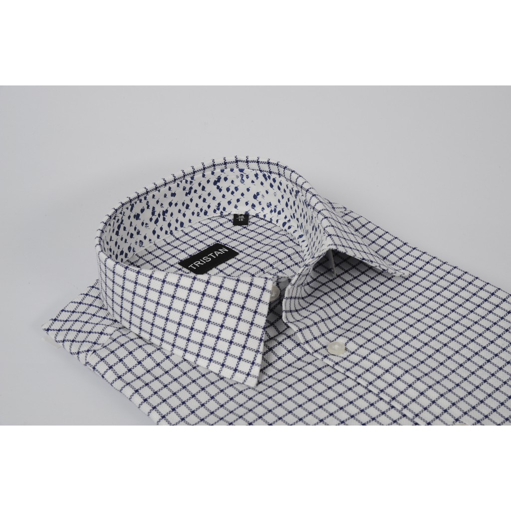 Áo sơ mi Slim Fit Shirt Tristan form ôm chất liệu lụa cao cấp hàng vnxk | BigBuy360 - bigbuy360.vn