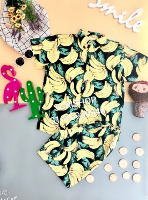 SET PIJAMA CẶP NAM NỮ CỰC CUTE