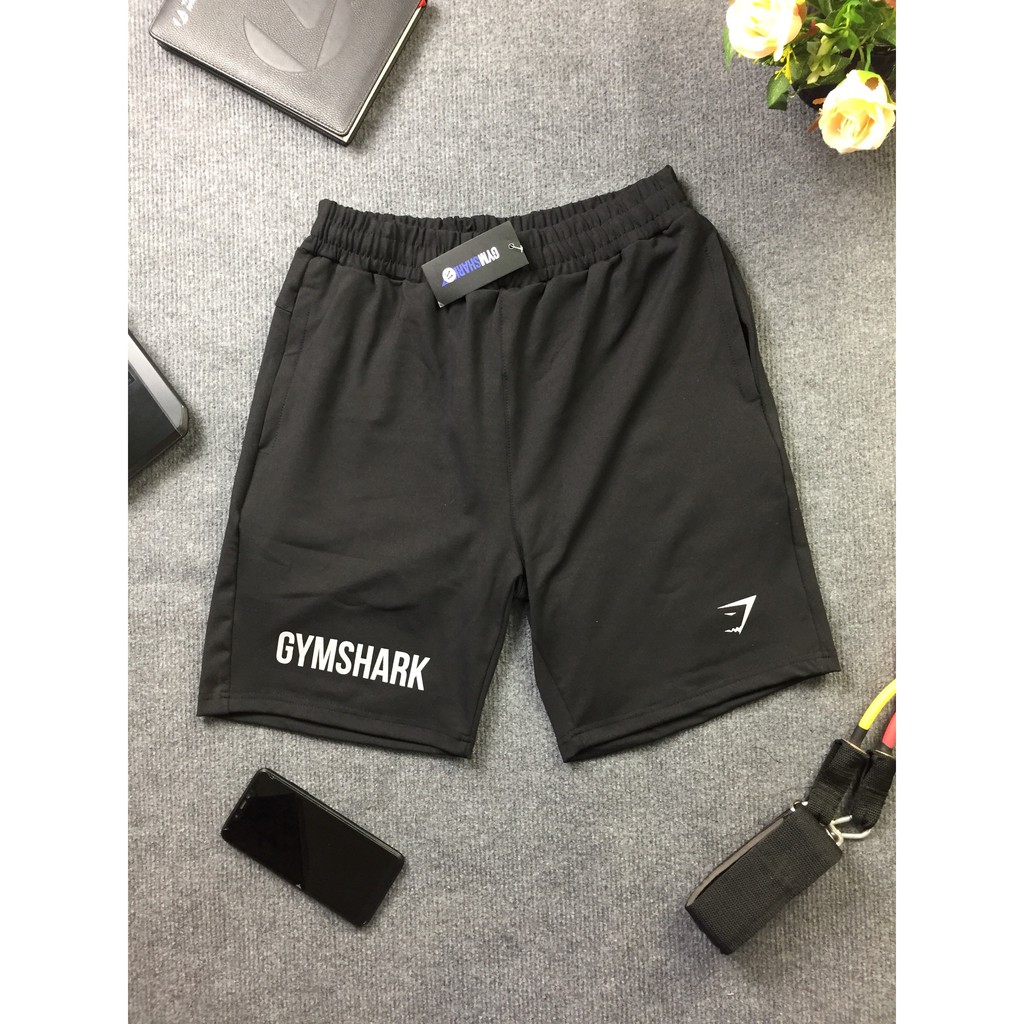 Quần short gymshark đen