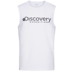 [CHÍNH HÃNG - CÓ ẢNH THẬT] TANKTOP DISCOVERY SIZE L - TRẮNG