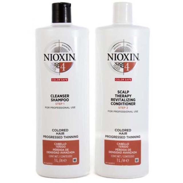 CẶP DẦU GỘI NIOXIN CHỐNG RỤNG TÓC ( HỆ THỐNG 4)