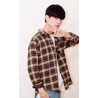 Sơ Mi Caro Flannel Phong cách Casual