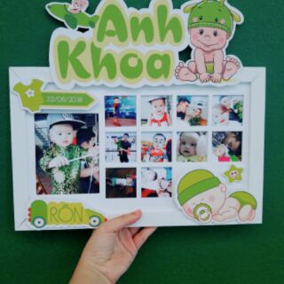 Khung ảnh 3D cho bé