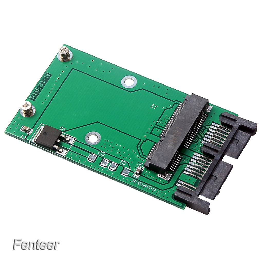 1Piece MSATA SSD to 1.8 inch Micro SATA 16Pin Adapter PCB Board