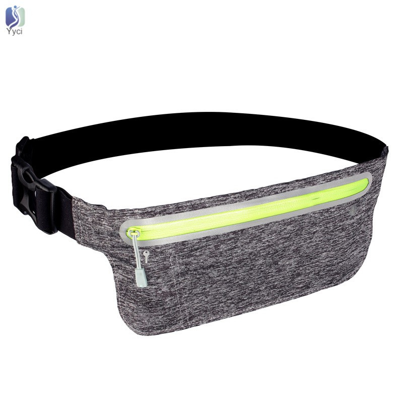 Yy Unisex Waist Pack Waterproof Fanny Bag Adjustable Belt Phone Pouch for Sports Running Gym @VN