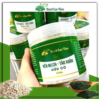 bột rửa mặt tảo xoắn hữu cơ bạch lạc t