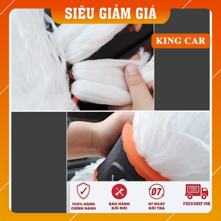 Chổi lau xe hơi, chổi lông cán dài lau rửa xe ô tô dễ dàng co rút - Shop KingCar