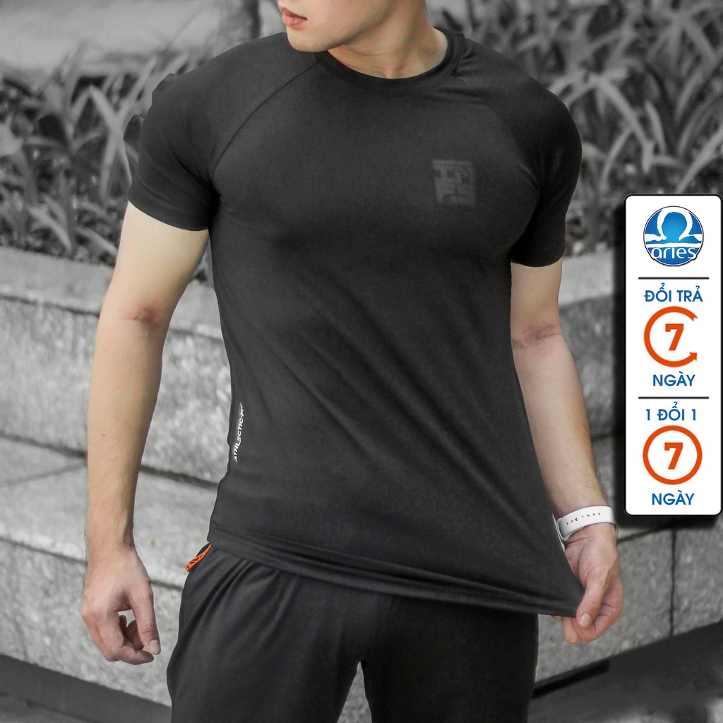 Áo thun nam ngắn tay INF.S Label Training Tee chính hãng chất thun lạnh, co giãn thoải mái - Aries | BigBuy360 - bigbuy360.vn