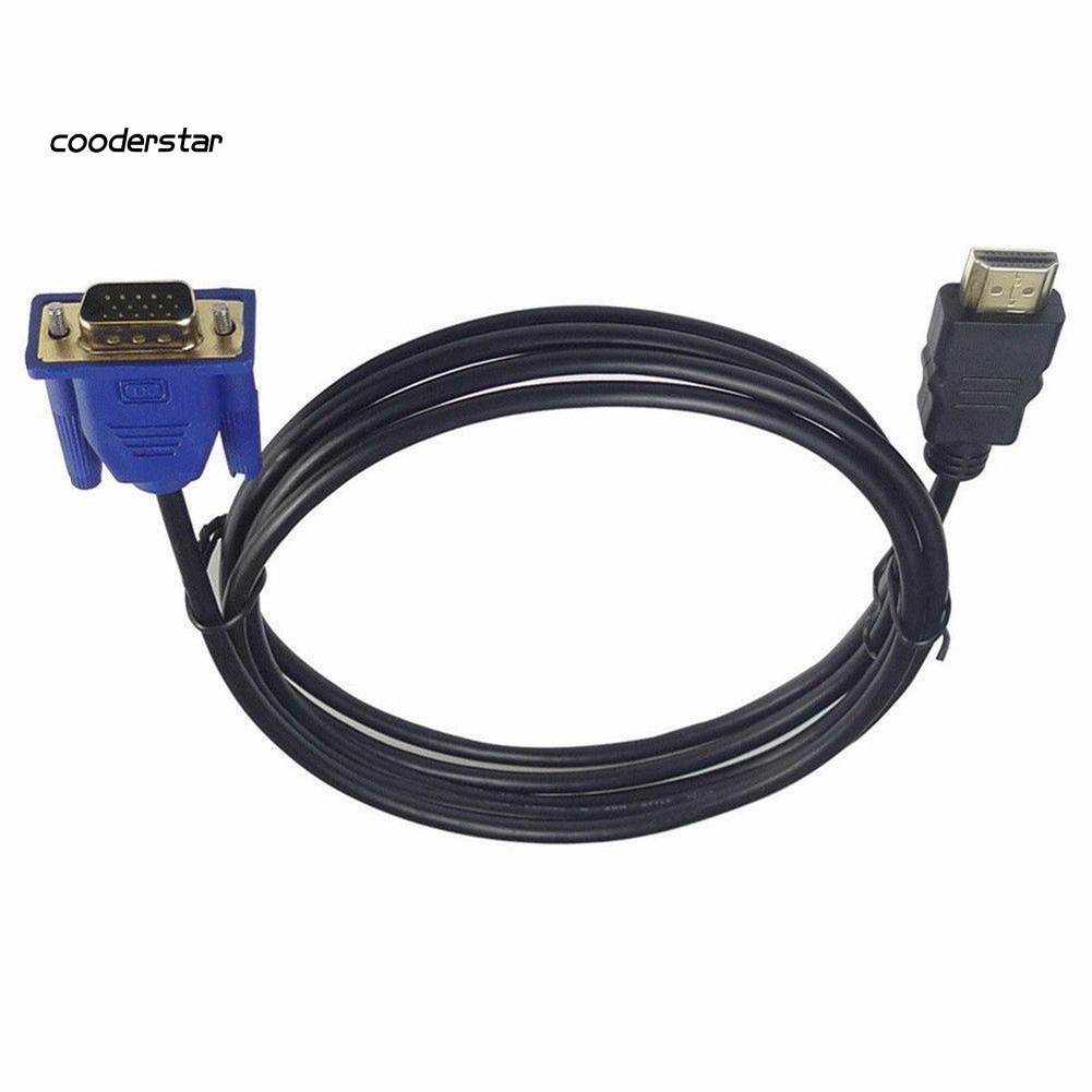 Cáp Chuyển Đổi Hdmi 6ft 1080p Sang Vga Cho Hdtv Dvd | BigBuy360 - bigbuy360.vn