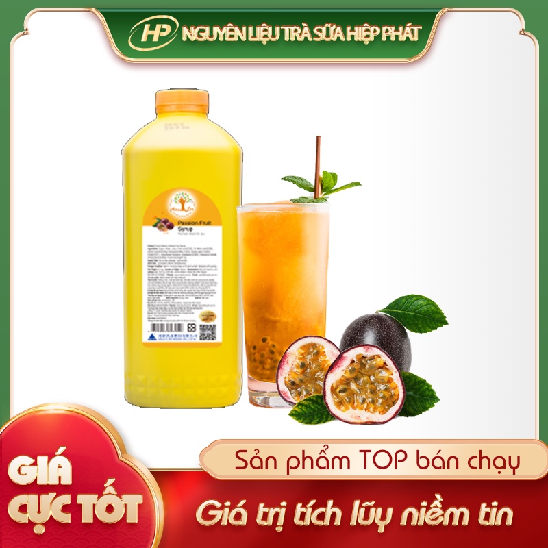 Syrup Chanh Dây MAULIN 2,5Kg - [NGỌT DỊU] - SP000379 - Nguyên liệu trà sữa HIỆP PHÁT
