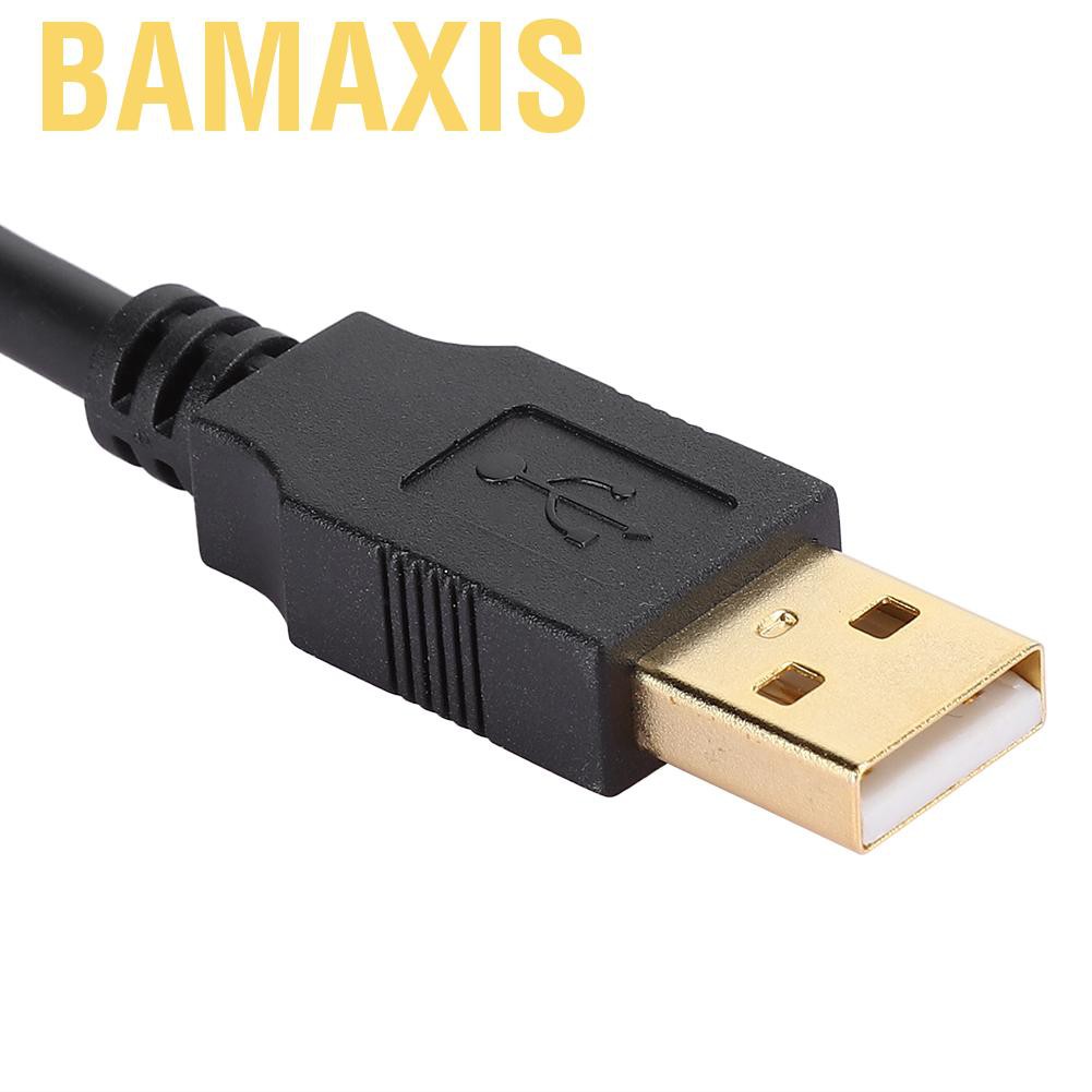 Dây Cáp Chuyển Đổi Bamaxis 1m Usb Sang Rs232 Male Cho Máy Tính