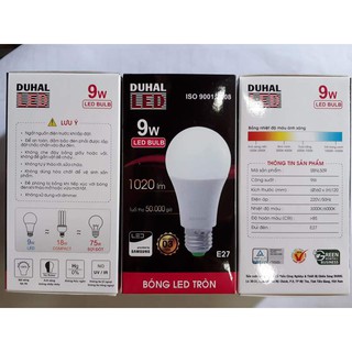 bóng đèn led duhal 9w