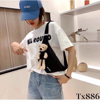 [TẶNG GẤU] Túi Vải gấu teddy cho bé
