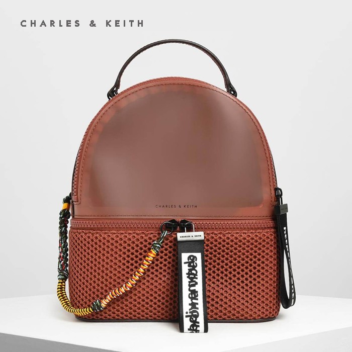 Balo Charles & Keith Mini Phối Lưới 4297