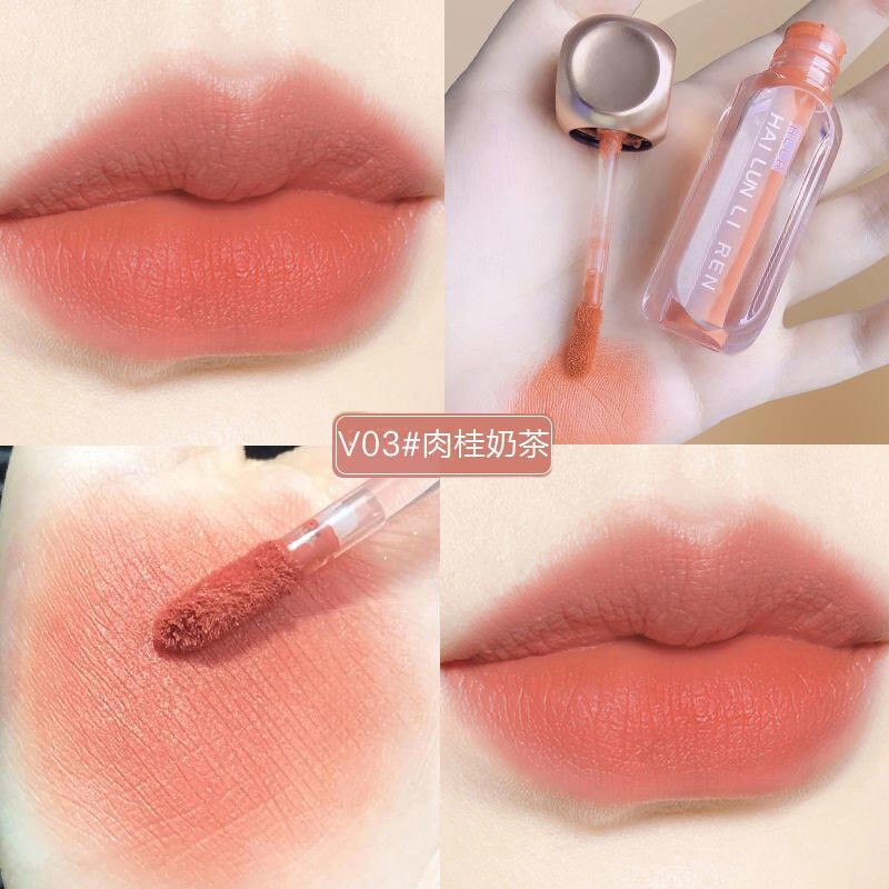 Son môi nhung lì không phai màu chống thấm nước phong cách trung hoa dành cho nữ