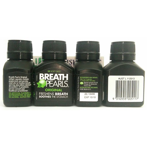 Kẹo thơm miệng Breath Pearl Úc 𝐍𝐄𝐖mẫu mới 2021