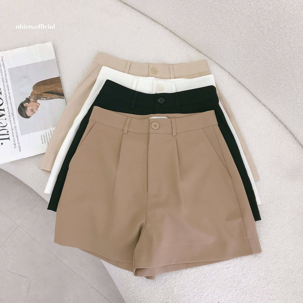 Quần Short Nữ, Quần Short Vải Nhiennhienvintage_Bq1