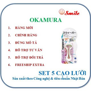 CẠO NẠO/LƯỠI OKAMURA/HAPACO VỆ SINH, làm sạch rêu lưỡi, chống hơi thở hôi, nóng - Tiện Ích Vượt Trội