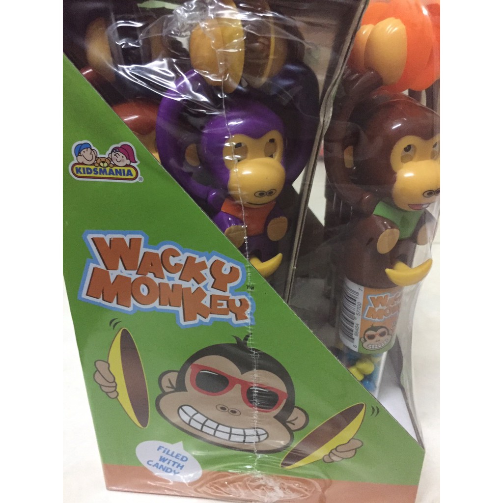 [hot] KẸO KHỈ WACKY MONKEY 12GR - NHẬP KHẨP TỪ MỸ