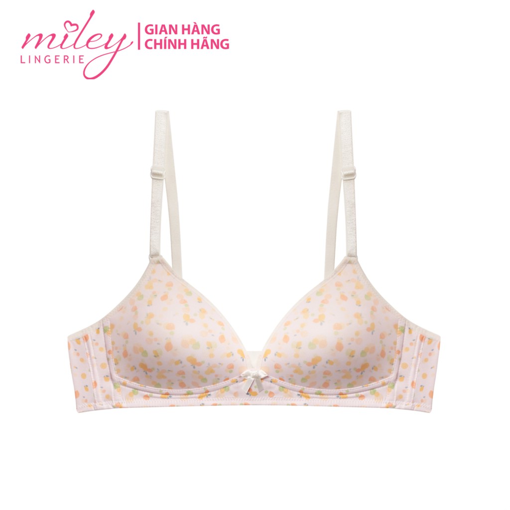 [Mã FAMALLT5 giảm 15% đơn 150k] Áo Ngực Không Gọng Mút Mỏng Hoa Văn Active Miley Lingerie BRM15