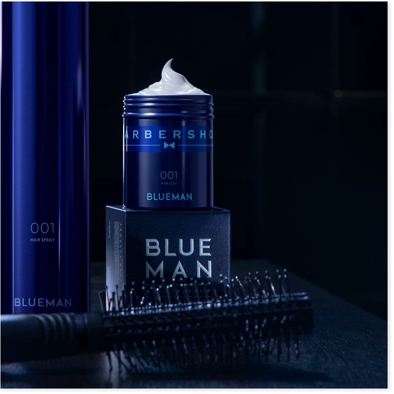 Sáp vuốt tóc nam tạo kiểu cứng BLUEMAN Hair Styling Wax 90ml