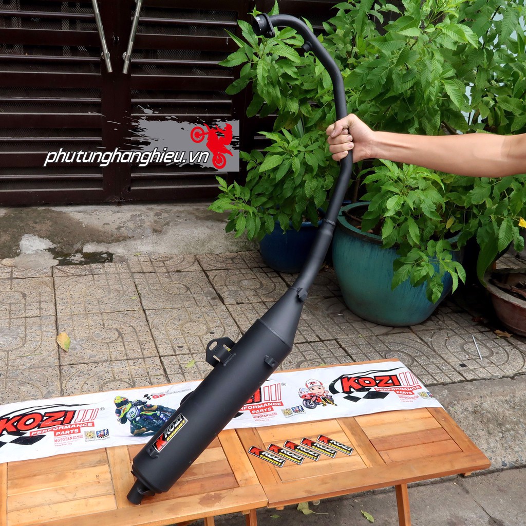 Pô tăng giả zin Kozi V2.2 cho xe Honda Winner