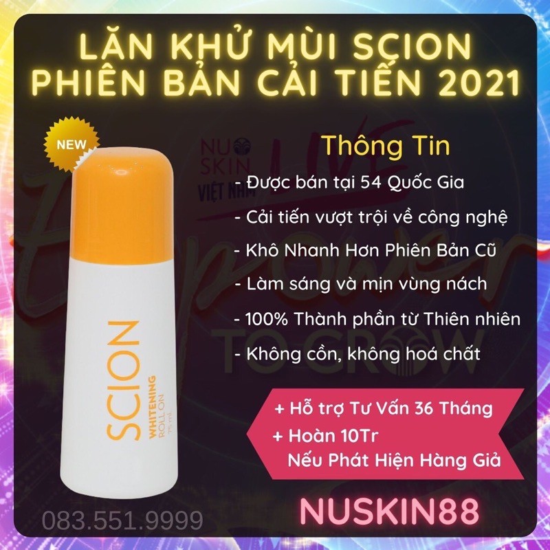 lăn khử mùi scion mẫu mới [ Hót 2020 Cam Kết Hiệu Quả ]