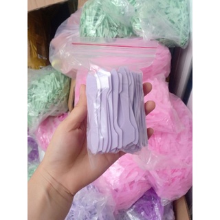 Combo 100 muỗng múc kem body [Màu tím đục]