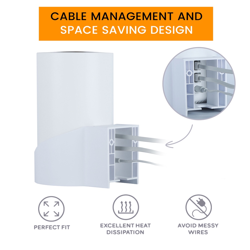 Bộ 2 Giá Đỡ Gắn Tường Cho Hệ Thống WiFi Tp Link Deco X68