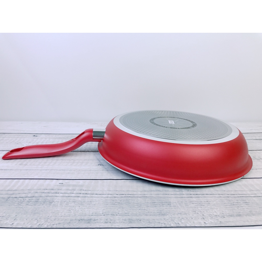 Chảo chiên chống dính đáy từ Tefal So Chef G1350695 đường kính 28cm - Hàng Chính Hãng- Màu Đỏ