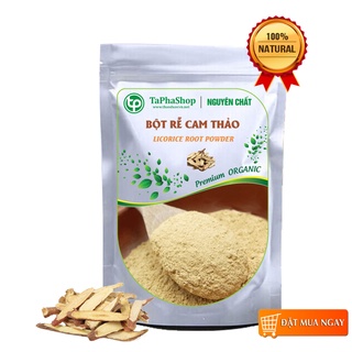Bột rễ cam thảo nguyên chất - cao cấp Tấn Phát