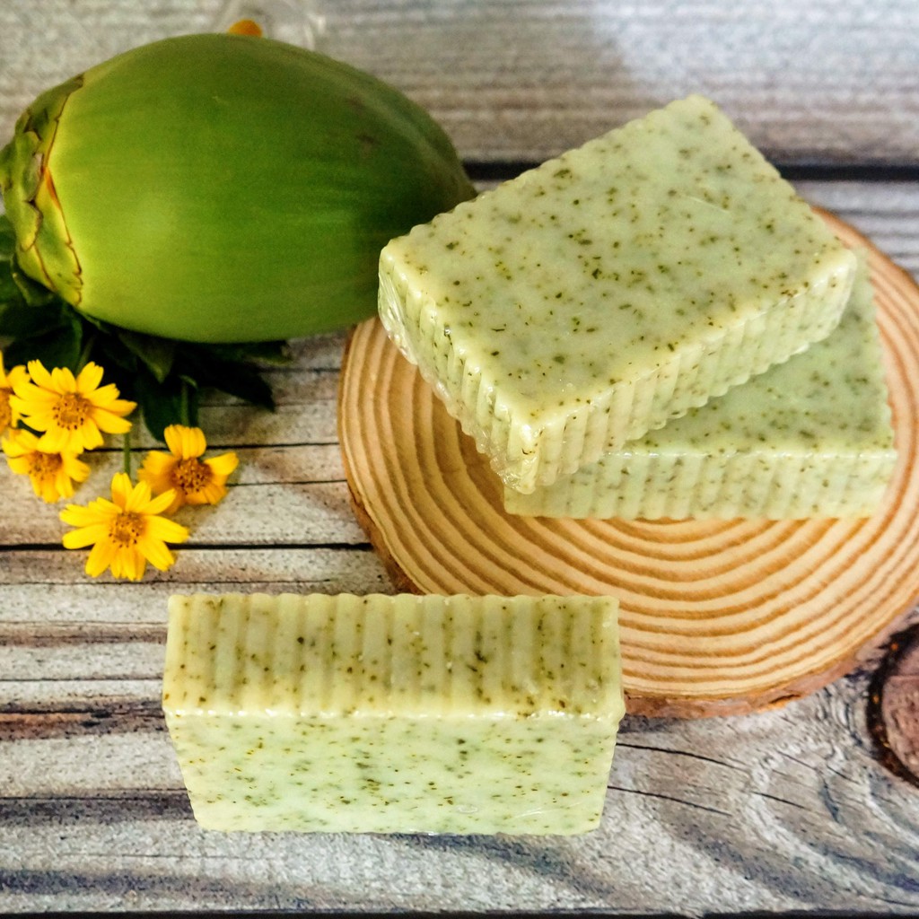 Xà phòng mù u lá đinh lăng 100g