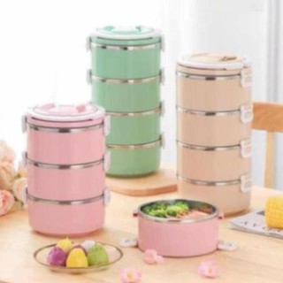 Cặp lồng cơm - Cà mên 4 tầng lúa mạch(4 TẦNG - LÚA MẠCH)