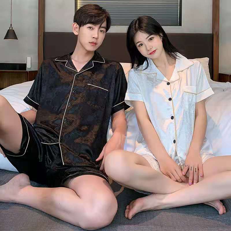 Pyjama đồ mặc nhà nam nữ đồ ngủ đôi lụa cao cấp