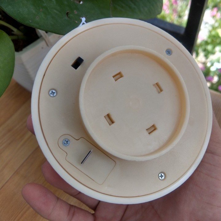 Đế xoay có led dây cót xoay phát nhạc - DX010