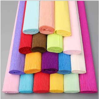 CUỘN GIẤY NHÚN LÀM HOA KÍCH THƯỚC 50 x 250cm