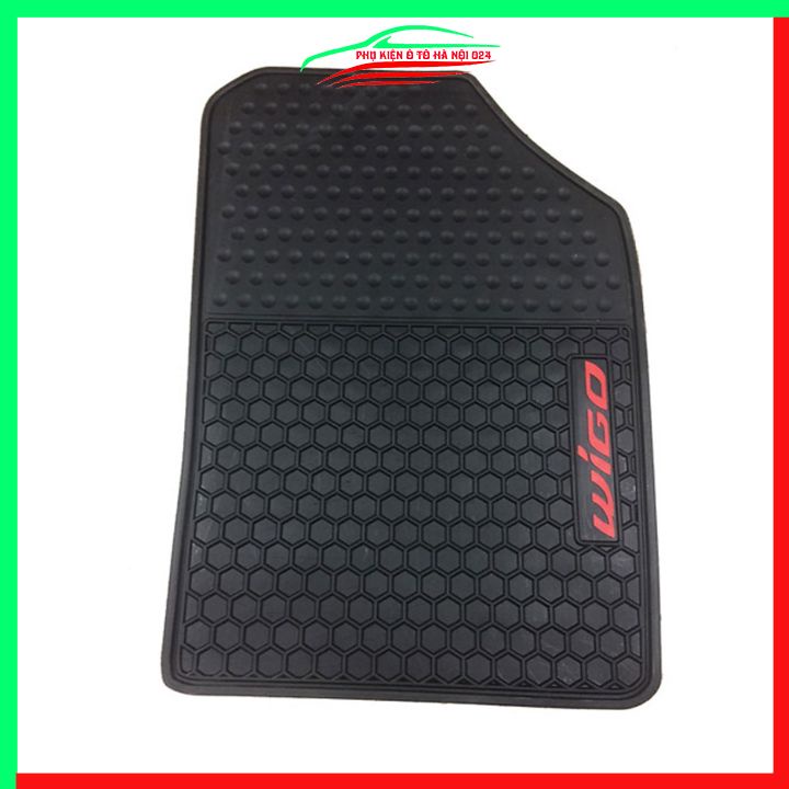 Thảm lót sàn cao su cho xe TOYOTA WIGO 2021-2022 hàng chuẩn theo xe chịu lực tốt